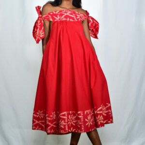 Off the Shoulder Midaxi Dress