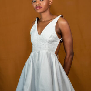 White Short Cocktail Dress